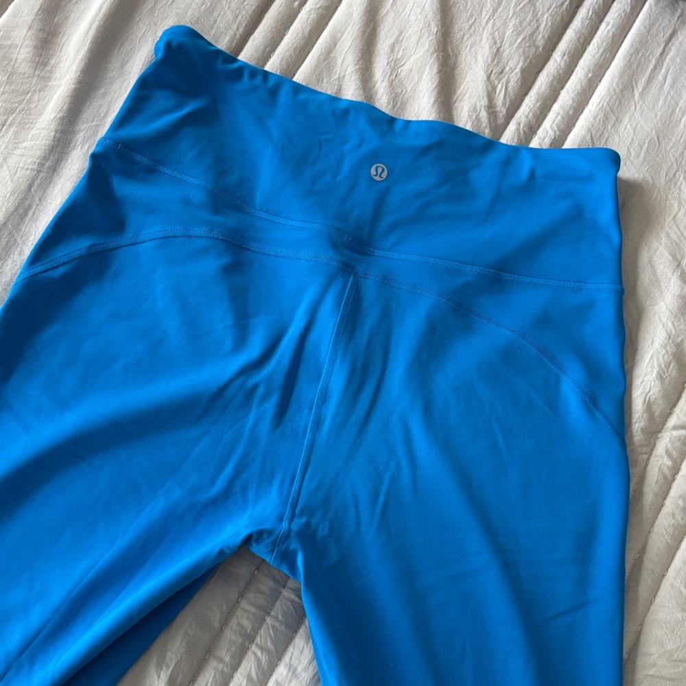 lululemon athletica Women’s Vibrant Blue Flared Leggings
